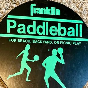 Set of 2 Vintage Franklin Paddleball Paddles